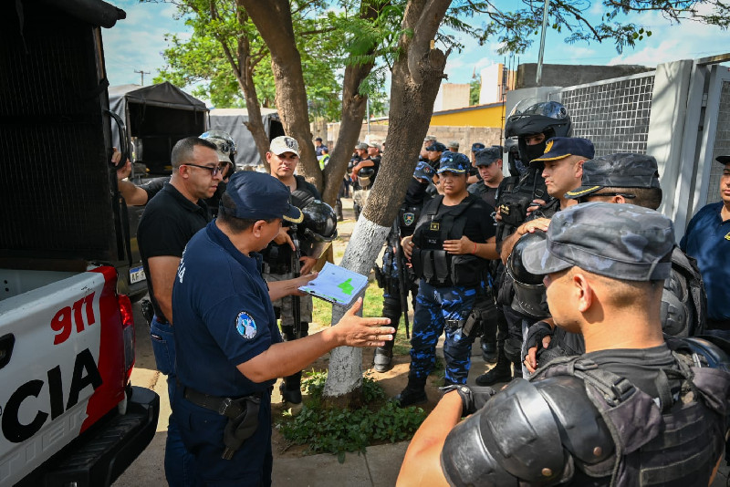 Balance mensual de operativos de seguridad en la Provincia