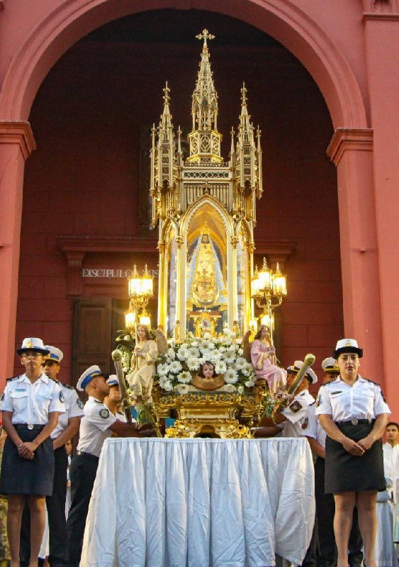 DISPOSITIVO DE SEGURIDAD POR LAS FESTIVIDADES EN HONOR A LA VIRGEN DEL VALLE