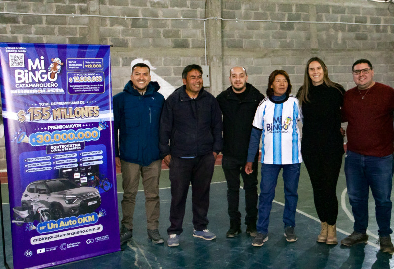 Se lanzó el Bingo Catamarqueño Mundialista en La Puna y el oeste provincial