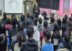 Personal de la División Ciberdelitos brindó una charla a efectivos que se encuentran realizando el curso de ascenso en la Escuela de Suboficiales y Agentes ?Fray Mamerto Esquiú?