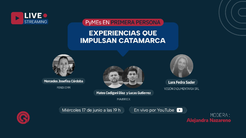 Tres PyMEs catamarqueñas compartirán su historia en un streaming de FOGACAT