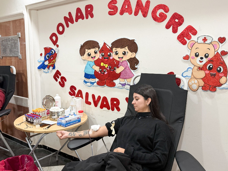 Salud realiza acciones de concientización por el Día Mundial del Donante de Sangre