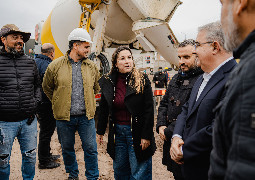 Iniciaron los trabajos de urbanización en el Barrio 140 Viviendas de Valle V...