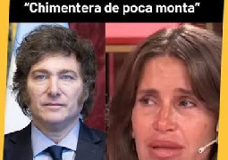 ?Chimentera de poca monta?: Javier Milei se refirió a la noticia falsa comun...