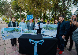Con apoyo de la provincia, Saujil pondrá en valor su plaza principal y const...