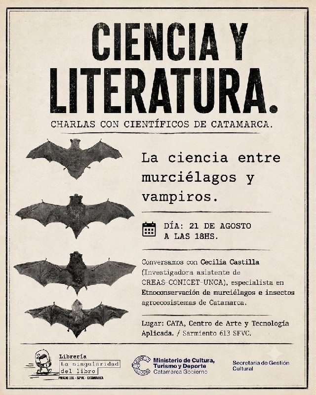 BATMAN : Murciélagos y vampiros: el punto de encuentro entre ciencia y literatura
