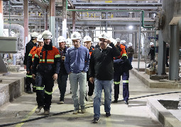 El ministro Caputo visitó la Planta de Zijin-Liex en Fiambalá